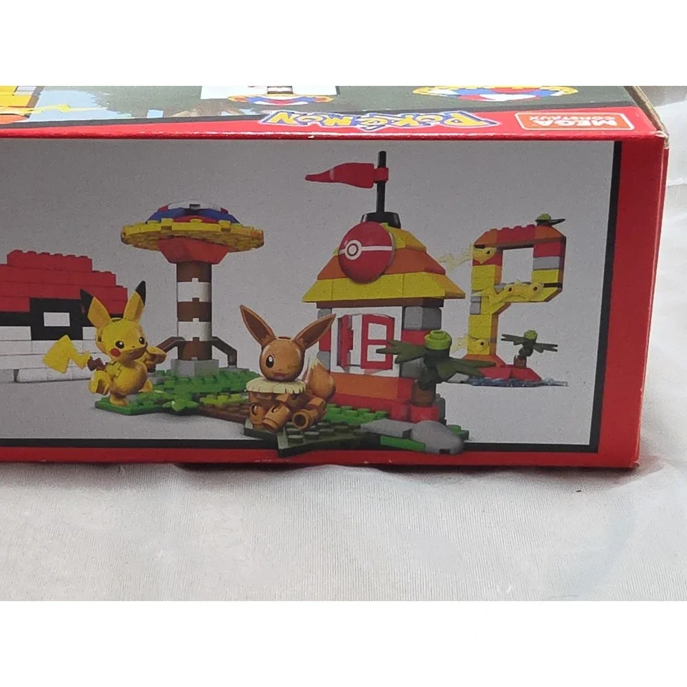 NEW Mega Construx Pokémon Building Box Pikachu & Eevee‎ 450 pieces 2019